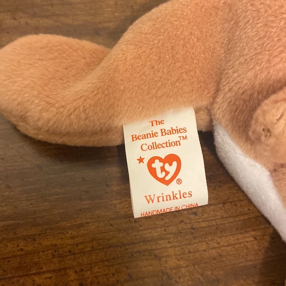 💜 5/$16 💜 Rare NWT 1996 Wrinkles Beanie Baby - Picture 5 of 6